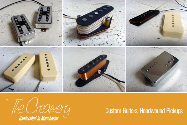 The Creamery - Custom Guitars, Handwound Pickups - Handcrafted in Manchester